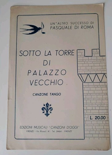 Spartito sotto torre - la,