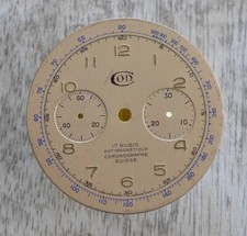 ORIGINAL CHRONOGRAPH DIAL FOR
