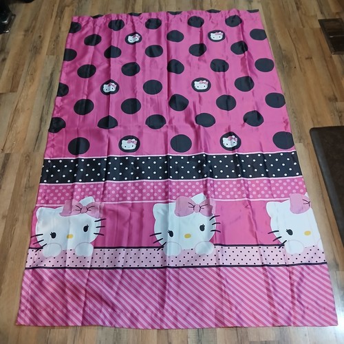 Hello kitty curtain with - kitty, dots