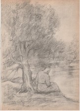 Carlo Carra - Attesa -