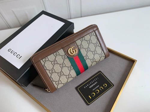 Gucci woman wallet brown - gucci,