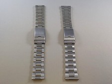 Cinturino in acciaio Inox tipo Rolex Oyster ansa dritta larghezza 20,22 mm