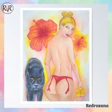 Illustrazione eva kant dipinto - illustrazione,