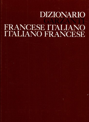 Dizionario francese italiano - dizionario,