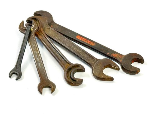 Vintage open end spanner set - vintage,