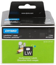 ORIGINAL DYMO Etichette Bianco S0722540 11354 Etichette, 57x32mm, bianco, 1000 p