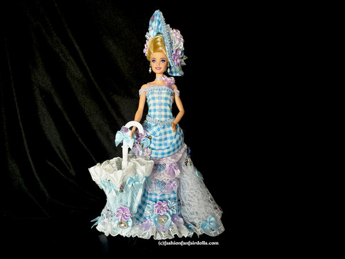 Ooak barbie bambola celestine - ooak,