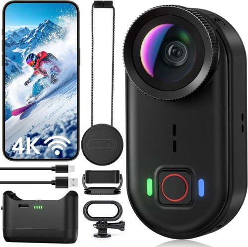 Mini body action camera - mini, 4k