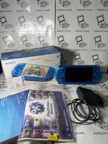 Sony psp 3004 vibrant blue - psp,