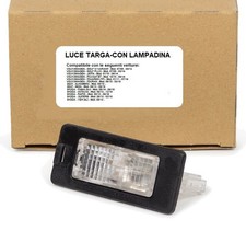 LUCE TARGA-CON LAMPADINA PER