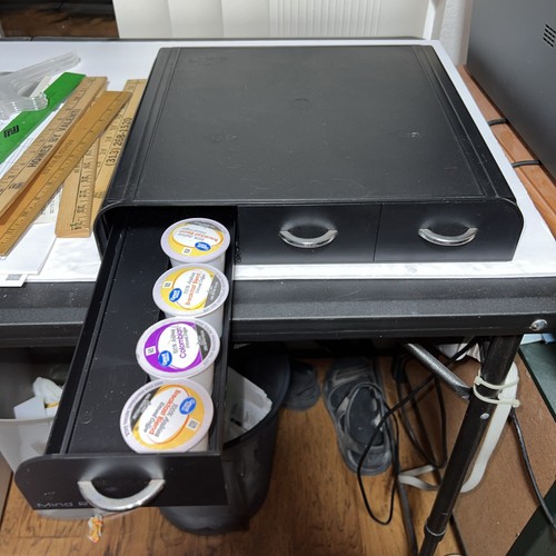 Cassetto portaoggetti cialde