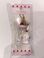 Portachiavi torta montata fragola Sanrio My Melody raro da collezione