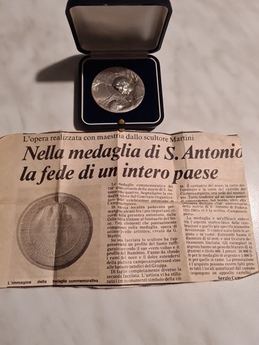 Medaglia sant antonio da - ,