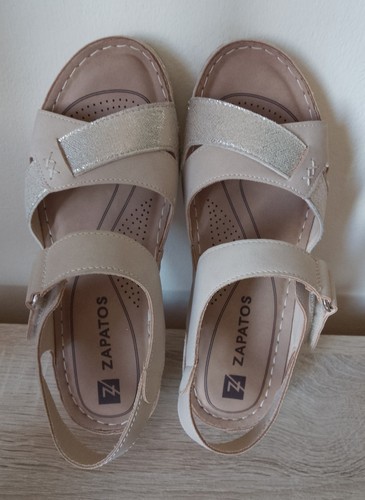 Zapatos sandali donna - , beige