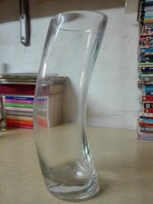 STRANO VASO IN VETRO OBLIQUO