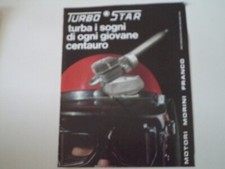 advertising Pubblicità 1972 MOTORE FRANCO MORINI 50 TURBO STAR