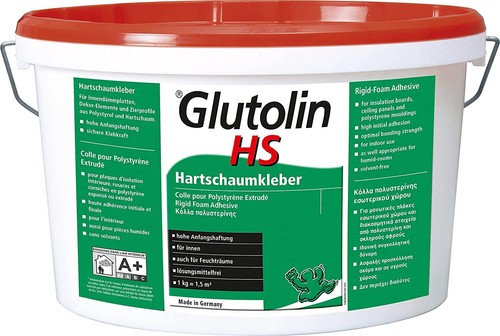Colla per polistirolo glutolin - colla,