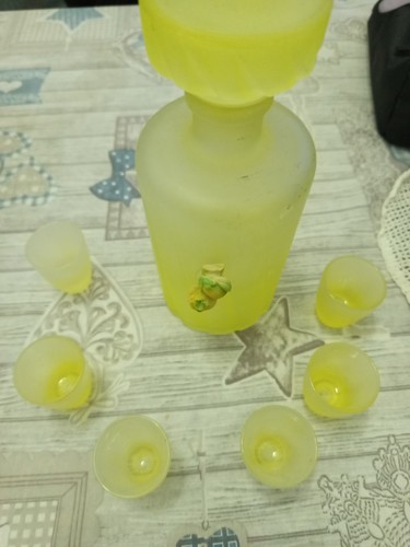Set per limoncello vintage - limoncello,