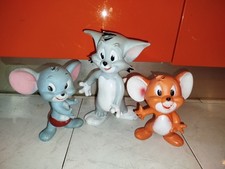 Pupazzi Gomma Tom Jerry Ledraplastic Ledra Ok Pupazzo Tuffy Soldino Difetto Mano
