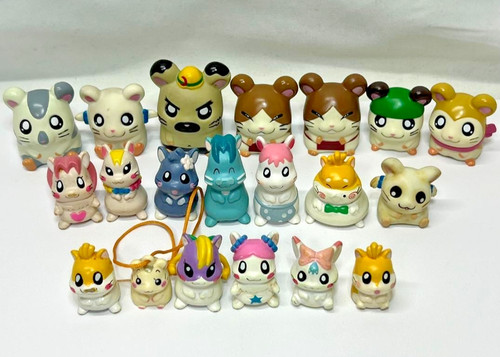 Hamtaro mini figure set - set, di