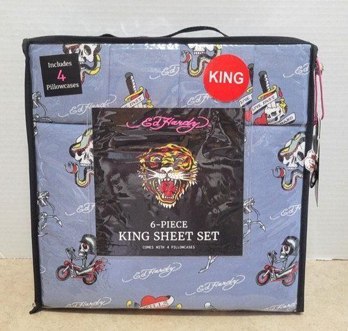 Set lenzuola hardy king 6 - set,