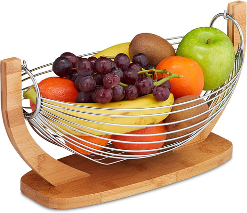 Porta frutta bambù - bambù, &