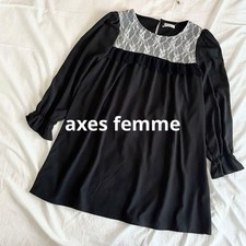 Abito tunica top pizzo Axes