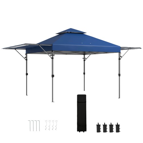 Gazebo pieghevole 5x3m - pieghevole, con