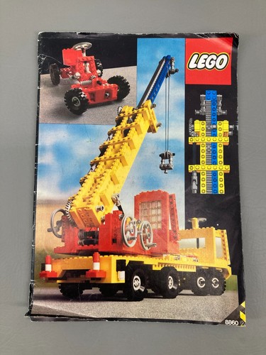 Lego 8860 vintage manuale - 8860,