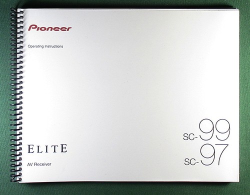 Pioneer sc 97 - pioneer, sc-99