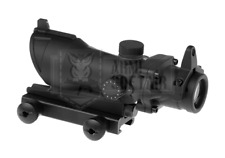 AIM O TACTICAL METAL SCOPE PROFESSIONAL ACOG 4X32 IR BLACK AIRSOFT