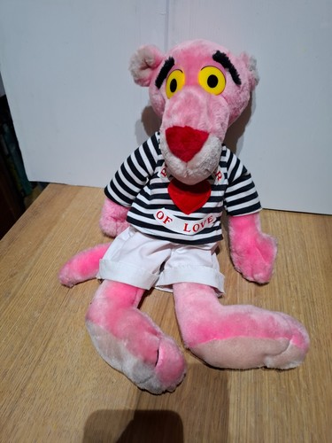 Raro peluche pantera - peluche, rosa