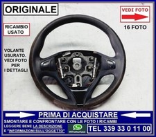 VOLANTE STERZO IN GOMMA con comandi -USURATO- RENAULT CLIO 4 IV 2012-2019