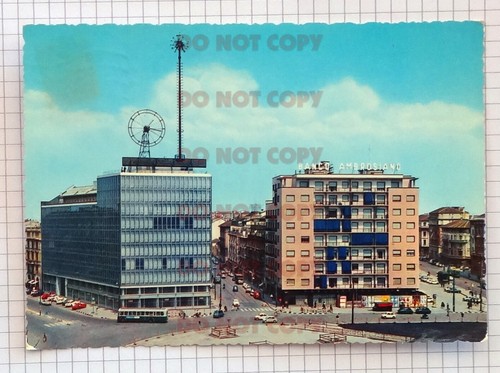 Cartolina milano piazzale - cartolina,