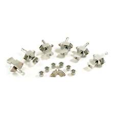 Firebird Set di Sintonizzatori Banjo 6 In Line Treble con Pulsanti Keystone in Metallo