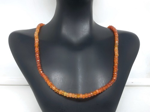 Elegante collana corniola - , 20"