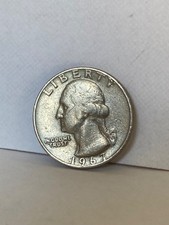 Liberty 1967 Quarter dollar no