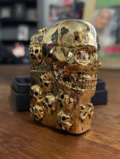 Zippo japanese skull jacket - japanese, 3d