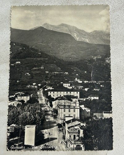 Cartolina querceta via - querceta,