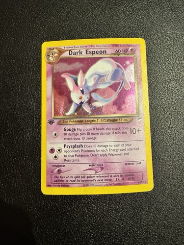 Pokemon dark espeon - dark, 1