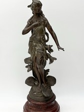 RARA Statua in bronzo Auguste