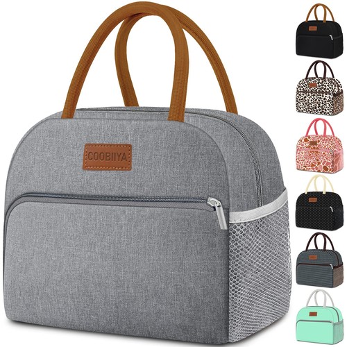 Borsa porta pranzo - borsa, grigia
