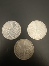 Tre Monete In Argento Da 5