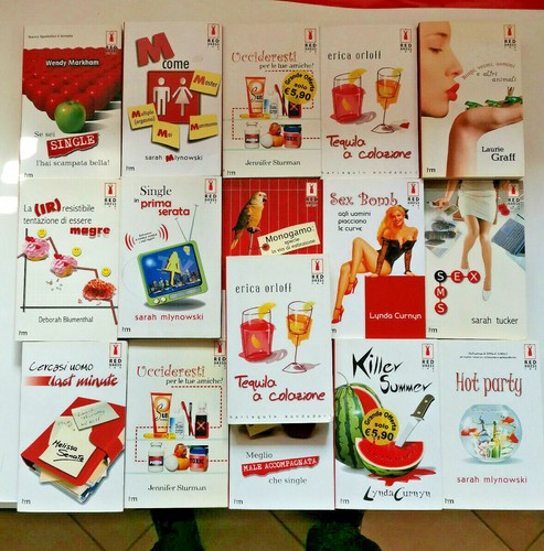 Stock libri collana red - 16,