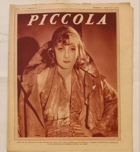 Piccola rivista del - "piccola",