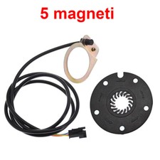 Sensore pedalata assistita PAS universale bici elettrica e-bike 5/8/12 magneti