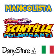 Mancolista Scintille Folgoranti SSP Pokemon Collezione Carte Ex Reverse NM ITA