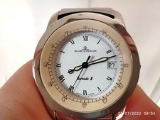 baume mercier formula s unisex acciaio 1980 ref. MV04F001
