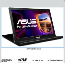 ASUS MB168 15,6" monitor USB