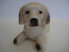 Porcelain puppy figurine